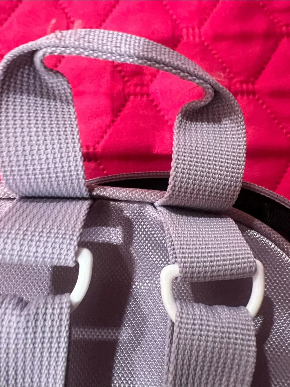 adidas Trefoil Mini Backpack in Mauve Pink
